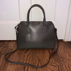 LAUREN Ralph Lauren Gray Satchel
